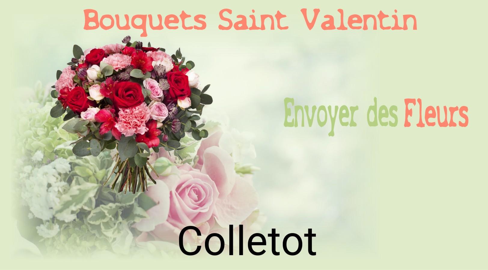 Roses de Saint-Valentin livrées à Colletot